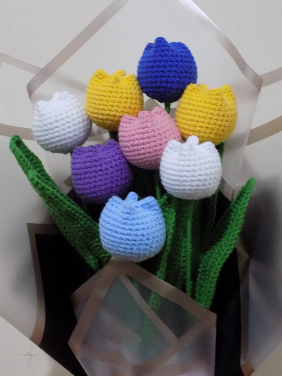 Crochet Tulip Bouquet