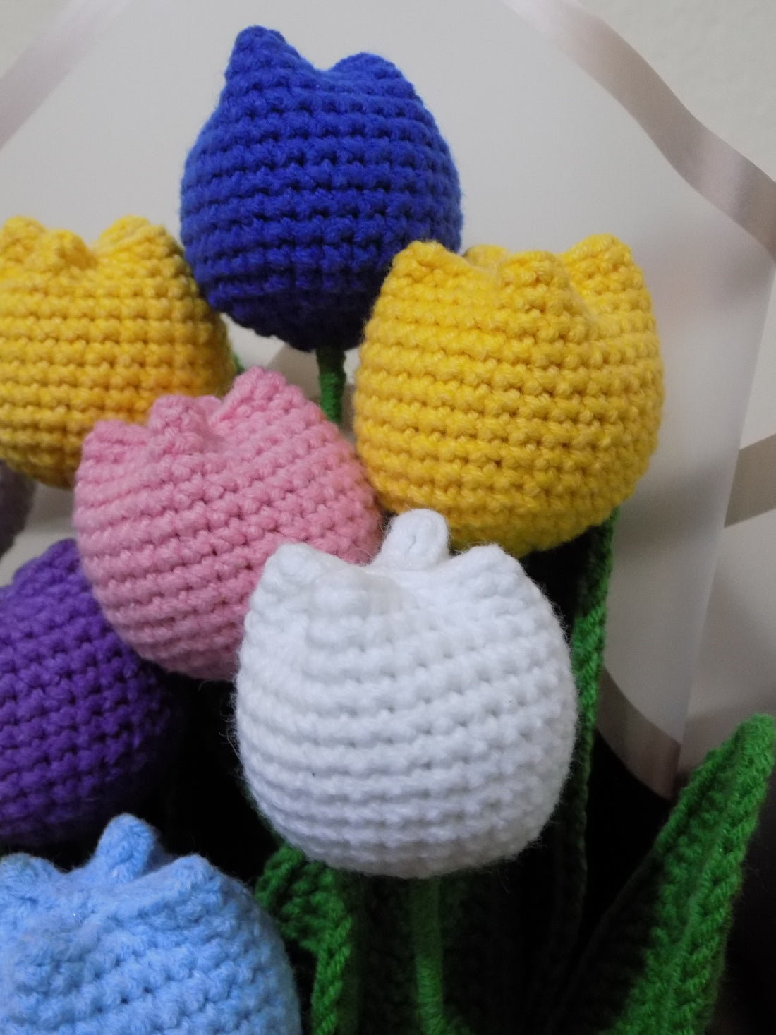 Crochet Tulip Bouquet