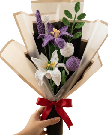 Crochet Flower Bouquet